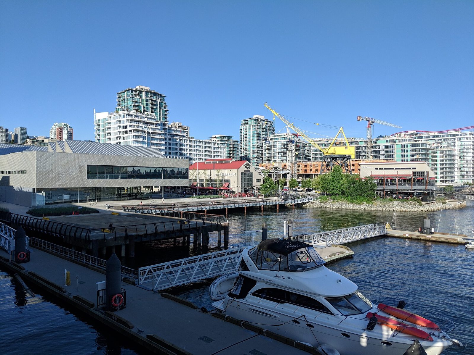 Shipyards as seen from Lonsdale Quay - May 2018