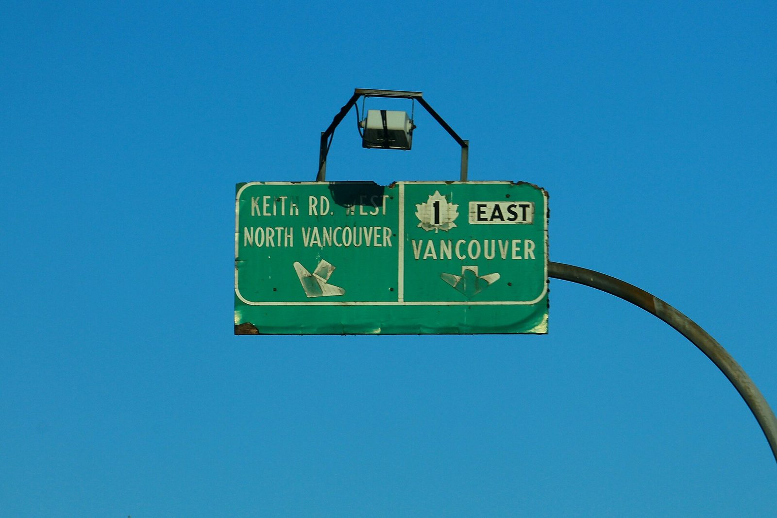 Keith Road West and TCH-1 East to Vancouver Sign (50737841272)