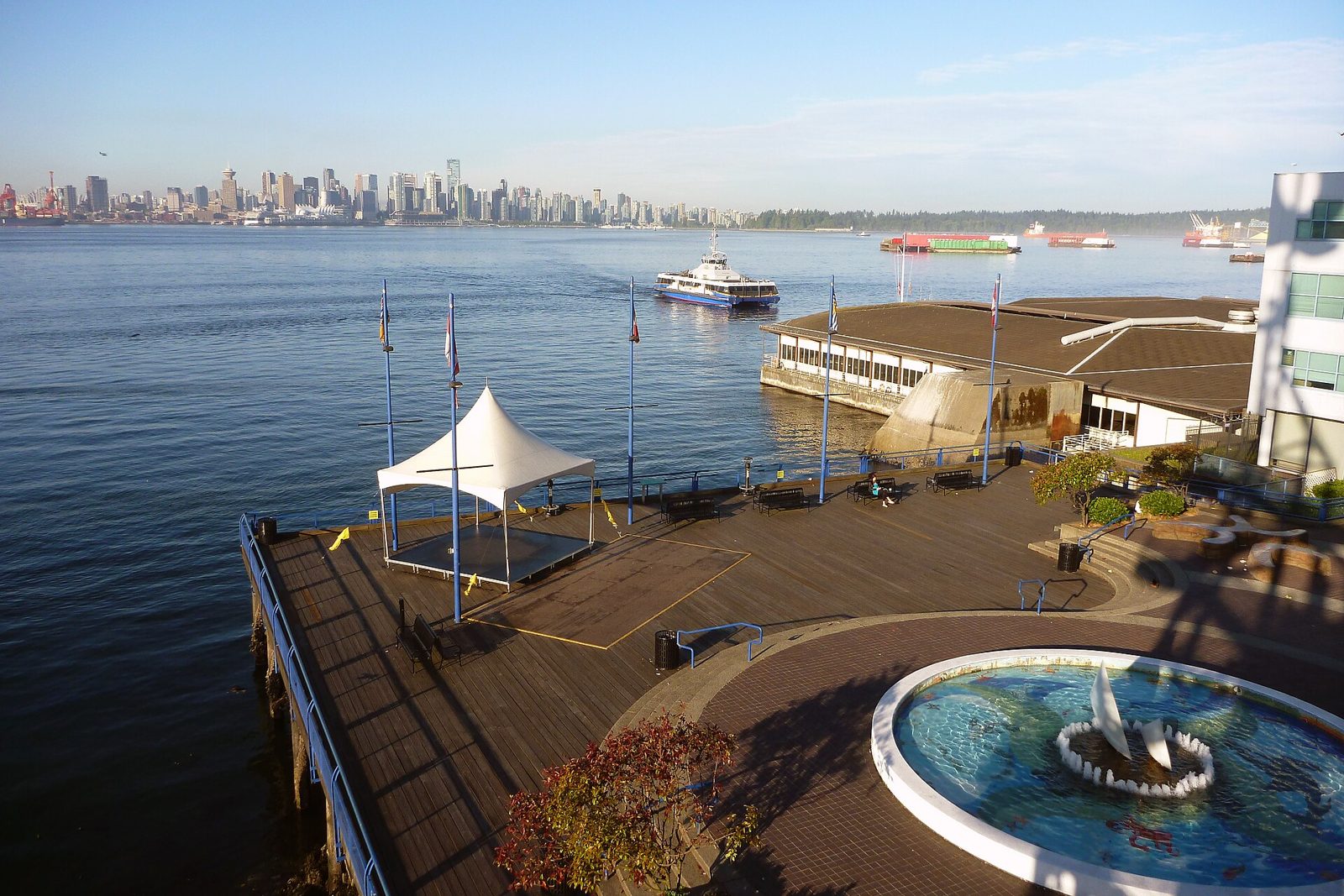 Lonsdale Quay - view from the Q
